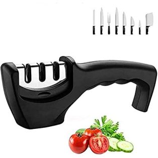   ERNESTO 3 fokozatú mechanikus, kézi késélező, univerzális élező (MS-11274)