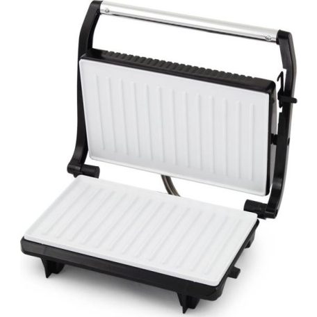 Esperanza EKG006 Taleggio inox 750W kerámia grill, kerámialapos kontaktgrill sütő, grillsütő
