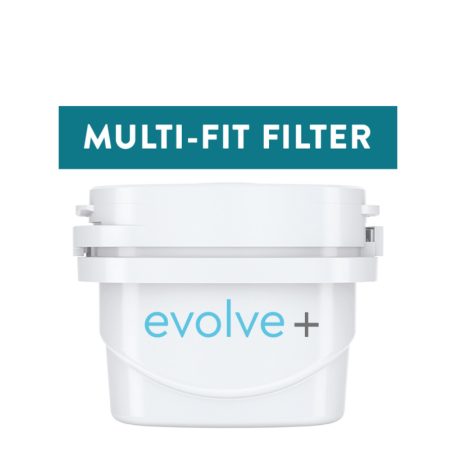 Aqua Optima Evolve+ Multi-Filter 3 darabos vízszűrő készlet, szűrőpatron, szűrőbetét, szűrő filter Aqua Optima, Brita, Maxtra+, Perfect Fit vízszűrő kancsókhoz