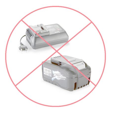 FERREX | Scheppach F - BCH330 - B1 SOLO Brushless akkus 40V akkumulátoros 2 az 1-ben késes és damilos fűkasza, bozótvágó, akku és töltő nélkül, kefementes motorral