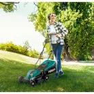 FERREX FBT-LM001 Turbo Power 1300W 33 cm elektromos fűnyíró, fűgyűjtős fűnyírógép 6, központi vágásmagasság fokozattal 25/35/45/55/65/75 mm