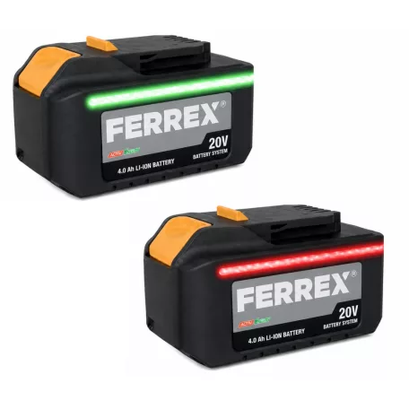 FERREX / ActivEnergy 20V 4Ah li-ion akku, FBT-CLB018 líthium-ion akkumulátor 4000 mAh U-LED 20V