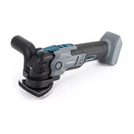 FERREX FBT-CMT-004 FULL 20V 2Ah akkus, akkumulátoros multifunkciós szerszámgép, multi rezgőcsiszoló, 20V 2Ah akkuval és hálózati töltővel
