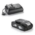FERREX FBT-CMT-004 FULL 20V 2Ah akkus, akkumulátoros multifunkciós szerszámgép, multi rezgőcsiszoló, 20V 2Ah akkuval és hálózati töltővel