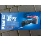 FERREX FBT-CMT-004 FULL 20V 2Ah akkus, akkumulátoros multifunkciós szerszámgép, multi rezgőcsiszoló, 20V 2Ah akkuval és hálózati töltővel