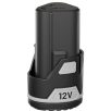   FERREX FBT-CID004 12V 2Ah cserélhető li-ion akkus 28Nm akkumulátoros fúró, ütvefúró, csavarbehajtó, fúrógép akkuval, USB-C töltőkábellel (Compact Power család)