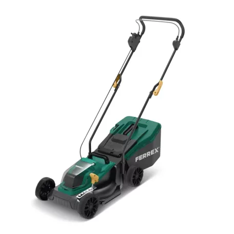 FERREX FBT-CLM-003 SOLO 20V 33 cm akkus fűnyíró, vezeték nélküli, akkumulátoros fűnyírógép központi vágásmagasság állítással, 35L fűgyűjtővel, akku és töltő nélkül 