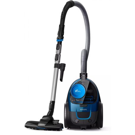 Philips FC9329 PowerPro Compact 900W PowerCyclone 5 Porzsák nélküli porszívó HEPA filterrel, kék (FC9329/09)