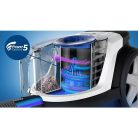 Philips FC9329 PowerPro Compact 900W PowerCyclone 5 Porzsák nélküli porszívó HEPA filterrel, kék (FC9329/09)