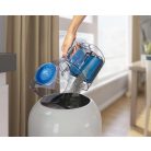 Philips FC9330 PowerPro Compact 900W PowerCyclone 5 Series 3000 Porzsák nélküli porszívó HEPA filterrel, kék-piros (FC9330/09, az FC9329/09 utódja)