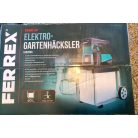 FERREX GSR 2800 hengerkéses (maróhengeres) 2800W 60L dobozos, hengerkéses ágaprító, vágóhengeres csendes száraprító, ágdaráló, kerti növényaprító