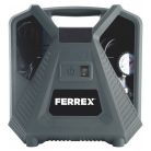 FERREX CQB-180D2 elektromos 1100W max. 8 bar hordozható kompresszor, táskakompresszor, mobil táska kompresszor (818635)