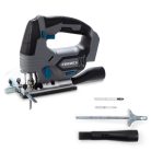 FERREX FAPS 20-N2 SOLO 20V akkus, akkumulátoros szúrófűrész, dekopírfűrész, akku és töltő nélkül