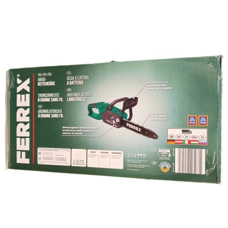 FERREX / Scheppach FCCS305/40 SOLO 30 cm 40V akkus, akkumulátoros láncfűrész, akku és töltő nélkül