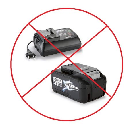 FERREX / Scheppach FCCS305/40 SOLO 30 cm 40V akkus, akkumulátoros láncfűrész, akku és töltő nélkül