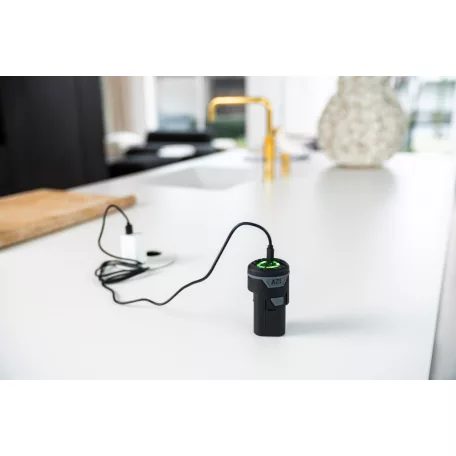 FERREX FBT-CRS006 KEO 12V 2Ah akkus, akkumulátoros kerti ágvágó fűrész, ágfűrész cserélhető akkuval, USB-C töltőkábellel (Compact Power család)