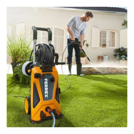 FERREX Q1W-SP01-2400 / GDHD170 fém (alumínium) dugattyús 2400W max. 170 bar magasnyomású mosó, sterimó önfelszívó funkcióval