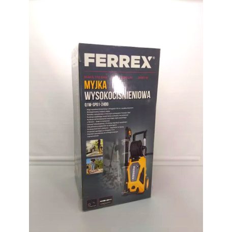 FERREX Q1W-SP01-2400 / GDHD170 fém (alumínium) dugattyús 2400W max. 170 bar magasnyomású mosó, sterimó önfelszívó funkcióval