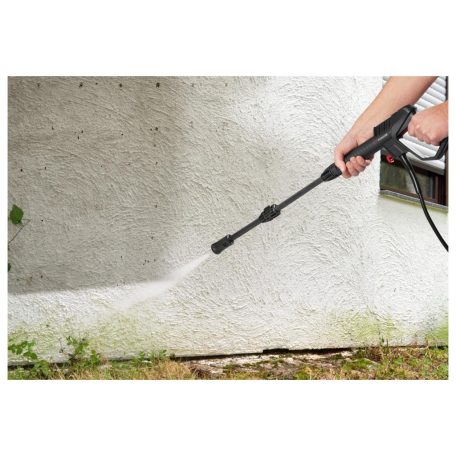 FERREX HPW-1400 (Scheppach) kompakt 1400W 110 bar magasnyomású mosó, sterimo 3 méter magasnyomású tömlővel, 390 liter / óra vízszállítással