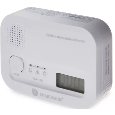 SmartWares FGA-1304 / FGA 13041 elemes CO érzékelő, szén-monoxid riasztó (10 év élettartamú szenzorral)