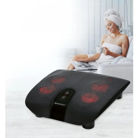 Medisana FM 62L / SilverCrest Shiatsu talpmasszírozó, lábmasszírozó 18 fűthető forgó görgővel, 50W
