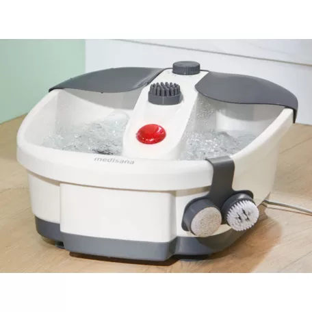 Medisana FS-90L / FS 883 Aqua Foot Spa 80W lábfürdő, lábpezsgőfürdő, lábmasszírozó 3 feltéttel és infravörös fénnyel