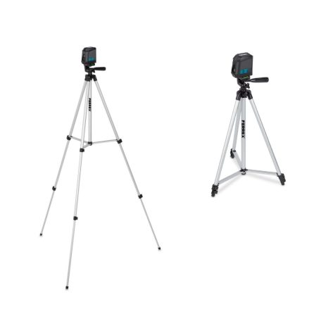 FERREX 12 m Crossline Laser 12 méteres, önbeálló keresztvonalas lézer szintező tripod állvánnyal (XYZ-590 | 824933)