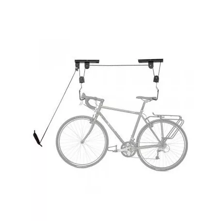 Fischer 97068 Cycle Lift Plus kerékpár és e-Bike lift, kerékpárlift, biciki tároló (csörlő) mennyezetre 30 kg teherbírással 26" - 28" (elektromos kerékpárokhoz is)