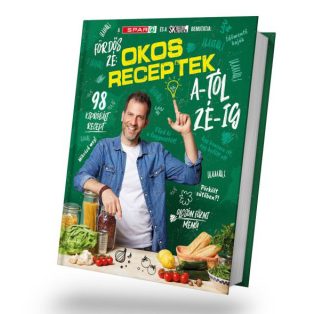   Street Kitchen & SPAR: Fördős Zé - Okos Receptek A-tól Zé-ig original új szakácskönyv 98 kipróbált recepttel a mindennapokra (2023)