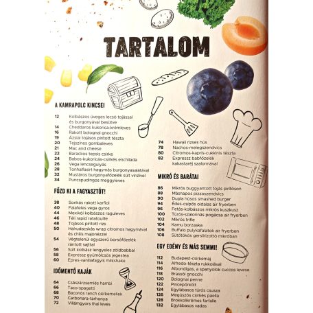 Street Kitchen & SPAR: Fördős Zé - Okos Receptek A-tól Zé-ig original új szakácskönyv 98 kipróbált recepttel a mindennapokra (2023)