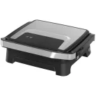 Tefal Inicio GC271D10 inox nemesacél kontaktgrill, 2000W panini - kontakt grill, grillsütő, 29 x 26 cm tapadásmentes sütőlapokkal