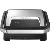   Tefal Inicio GC271D10 inox nemesacél kontaktgrill, 2000W panini - kontakt grill, grillsütő, 29 x 26 cm tapadásmentes sütőlapokkal