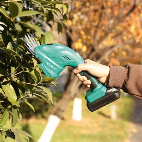 FERREX GDSS20 SOLO 20V akkus, akkumulátoros szegélynyíró, fűnyíró és bokorvágó olló teleszkópos tolórúddal, akku és töltő nélkül (ActivEnergy 20V család)