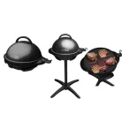 George Foreman 22460-56 kültéri / beltéri elektromos 2400W 2 az 1-ben grillsütő: asztali gömbgrill / állógrill