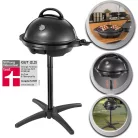 George Foreman 22460-56 kültéri / beltéri elektromos 2400W 2 az 1-ben grillsütő: asztali gömbgrill / állógrill