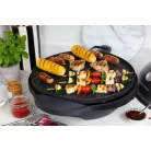George Foreman 22460-56 kültéri / beltéri elektromos 2400W 2 az 1-ben grillsütő: asztali gömbgrill / állógrill