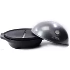 George Foreman 22460-56 kültéri / beltéri elektromos 2400W 2 az 1-ben grillsütő: asztali gömbgrill / állógrill