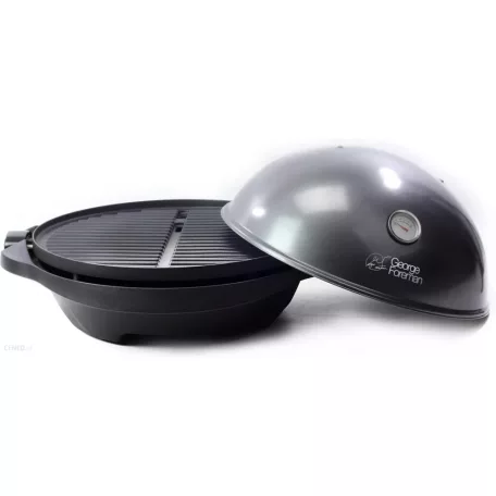 George Foreman 22460-56 kültéri / beltéri elektromos 2400W 2 az 1-ben grillsütő: asztali gömbgrill / állógrill