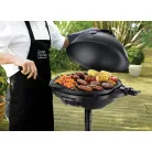 George Foreman 22460-56 kültéri / beltéri elektromos 2400W 2 az 1-ben grillsütő: asztali gömbgrill / állógrill