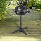 George Foreman 22460-56 kültéri / beltéri elektromos 2400W 2 az 1-ben grillsütő: asztali gömbgrill / állógrill