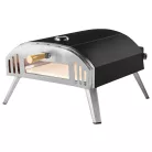 Grill Meister GGPO 8000 A1 16" XL gázüzemű pizzakemence, PB XL PizzaBox 450°C 40 cm gázos pizzasütő XL, hordozható party pizza kemence