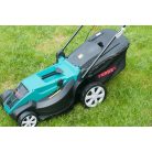 FERREX GLM44 Electric Lawnmover 1800W 44 cm elektromos fűnyíró, fűgyűjtős fűnyírógép nyomatékos motorral, 20-70 mm központi vágásmagasság állítással