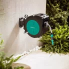 GardenLine GRHS-20B 20 méteres fali automata tömlődob, falra szerelhető tömlőtároló, tömlődoboz 20 m 1/2" locsolótömlővel és szórófejjel 