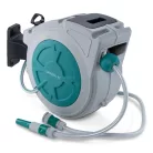 GardenLine GRHS-20B 20 méteres fali automata tömlődob, falra szerelhető tömlőtároló, tömlődoboz 20 m 1/2" locsolótömlővel és szórófejjel 
