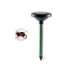 GardenLine 824135 napelemes szolár vakondriasztó karó fém szárral, solar vakondriasztó 750 m2 hatótávolsággal, kikapcsolható hangjelzéssel, cserélhető akkuval