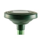 GardenLine 824135 napelemes szolár vakondriasztó karó fém szárral, solar vakondriasztó 750 m2 hatótávolsággal, kikapcsolható hangjelzéssel, cserélhető akkuval