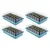 GardenLine PNK 36 x 23 x 12.5 cm 96 darabos palántázó készlet, 4 részes palántenevelő, vetőmag keltető készlet, mini melegágy 4 x 24 db palánta részére, átlátszó fedéllel