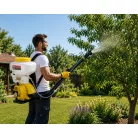 GardenMaster GM-0602814/3WF-3A 14L (14 literes) benzinmotoros, robbanómotoros háti permetező booster szivattyúval, 41.5 cm3 kétütemű permetezőgép