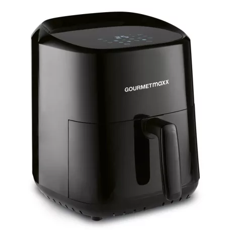 GourmetMaxx HF-302A kompakt digitális Air Fryer 3.3L 1400W légkeveréses sütő, olajmentes olajsütő, forrólevegős sütő, Digital AirFryer (15200)