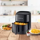 GourmetMaxx HF-302A kompakt digitális Air Fryer 3.3L 1400W légkeveréses sütő, olajmentes olajsütő, forrólevegős sütő, Digital AirFryer (15200)